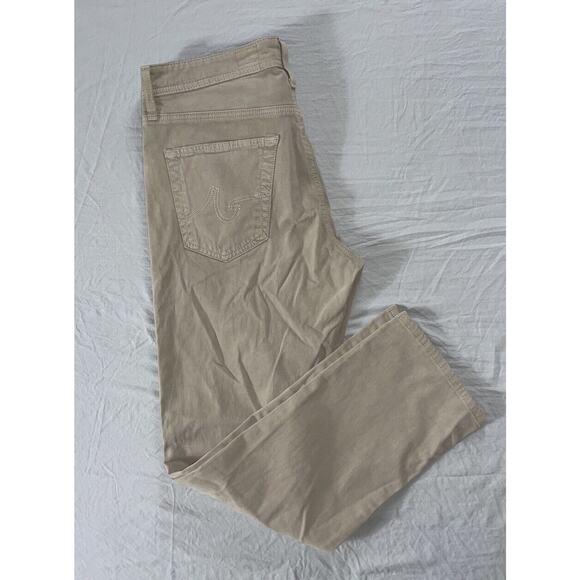 AG The Graduate Tailored Leg Sateen Stretch Jeans. Beige, Men's 32X29. GUC!! - Picture 2 of 9